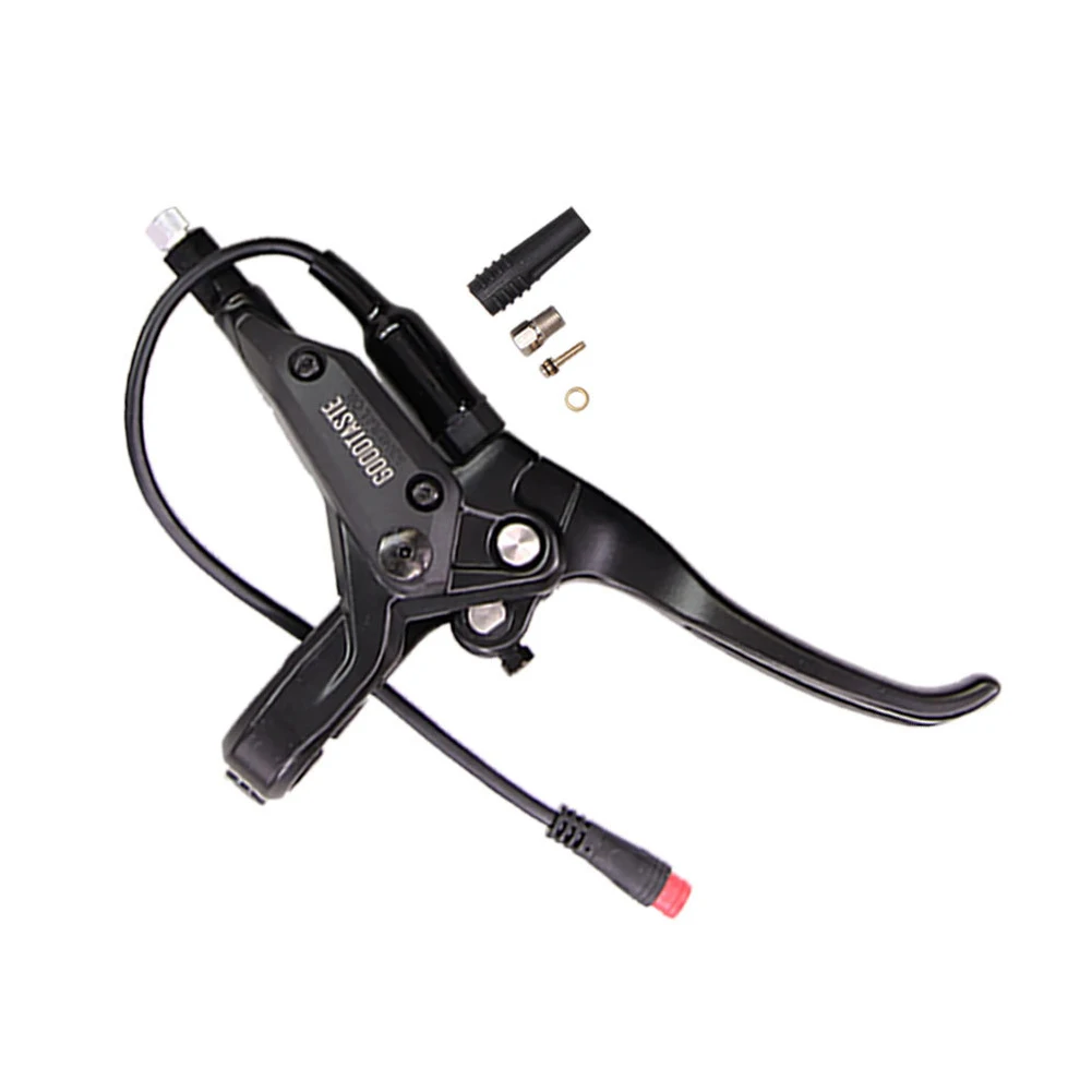 GT03 Power-Off Öl-Bremshebel 2-Pin E-Bike Bremsgriff Wasserdichter Links/Rechts Bremshebel für Elektrofahrräder MTB Fahrradzubehör – Detail 4
