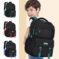 New Boys Backpack Large Capacity Refrigerator Open Door Waterproof Backpack School Bag for Primary and Secondary School Students 1