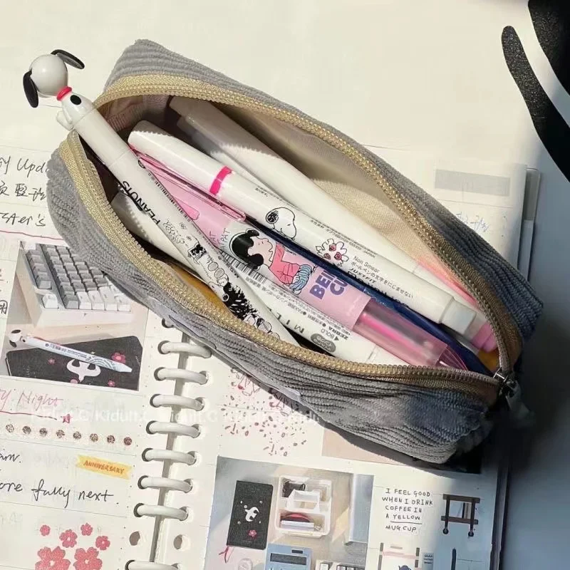 pencil cases pen storage bag stationery box cute shark for girls school student