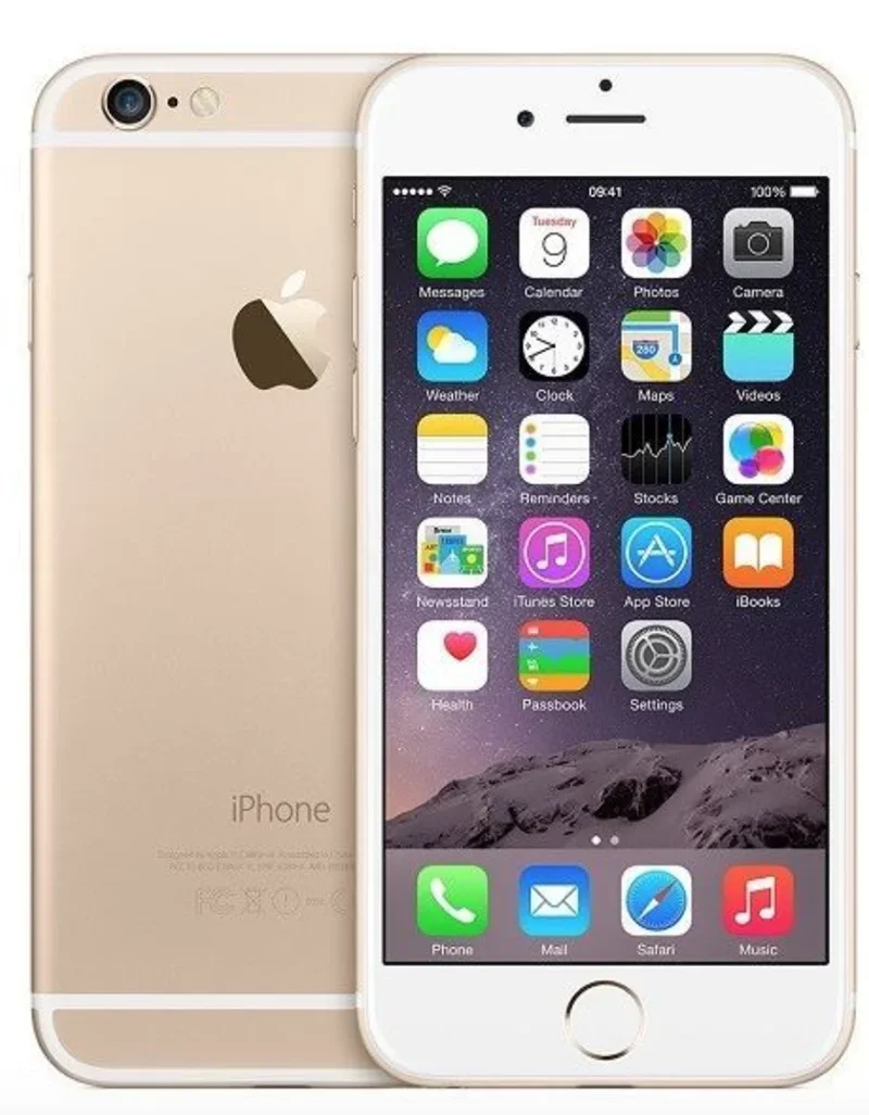 Apple-スマートフォンiPhone6,iOS,A8, 4.7インチ,1GB RAM, 16 GB