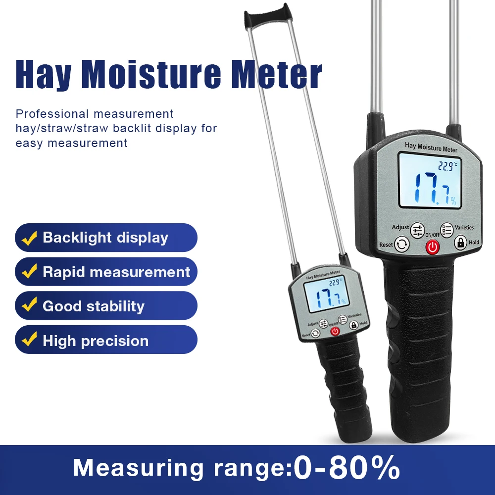TK100H Hay Moisture Meter for Humidity Content