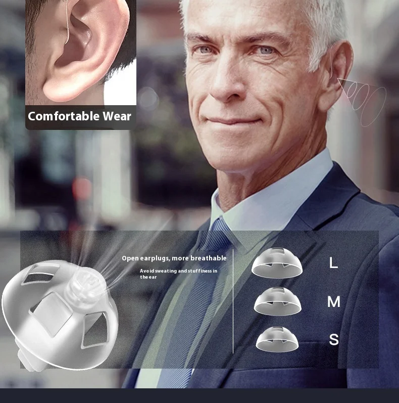 16 Channels Hearing Aids Digital Display Ear Back Type Digital Hearing Aids for