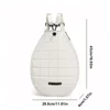 Tennis Racket Carrying Bag Waterproof Portable Badminton Racquet Bag Zipper Closure Tennis Racquet Crossbody Bag for Women Men 6