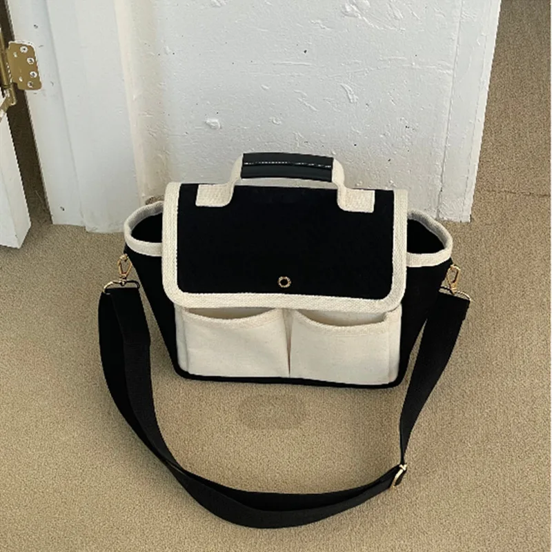 Personalized Mommy Bag Large Capacity Handbags Custom Women Shoulder Crossbody Bags Fashion Canvas Casual Totes Messenger Bag 4
