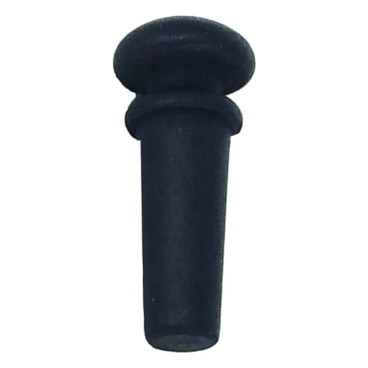 BAAU 3X Ebony Guitar Bridge Pins,Ebony End Pin,Endpin,Abanlone Dot for Acoustic Guitar Parts Replacement (Black)