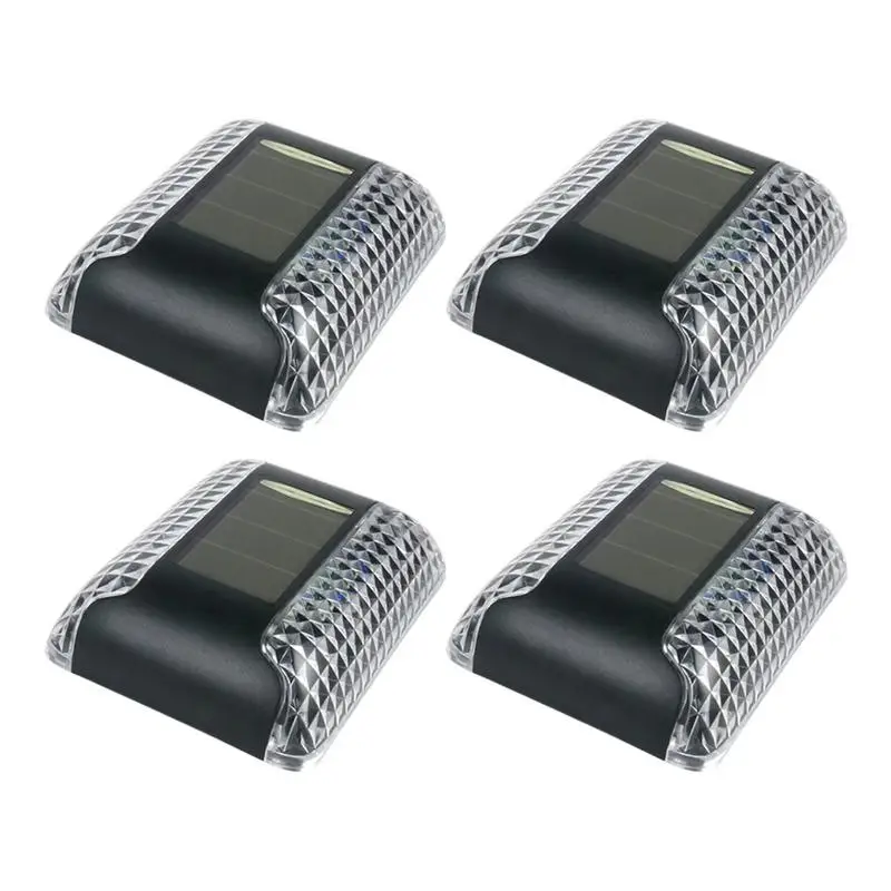 

Solar Fence Lights Outdoor 4pcs Led Solar Lights For Fence Led Light Landscape Pathway Wall Lights For Lawns Patio Backyard Yard