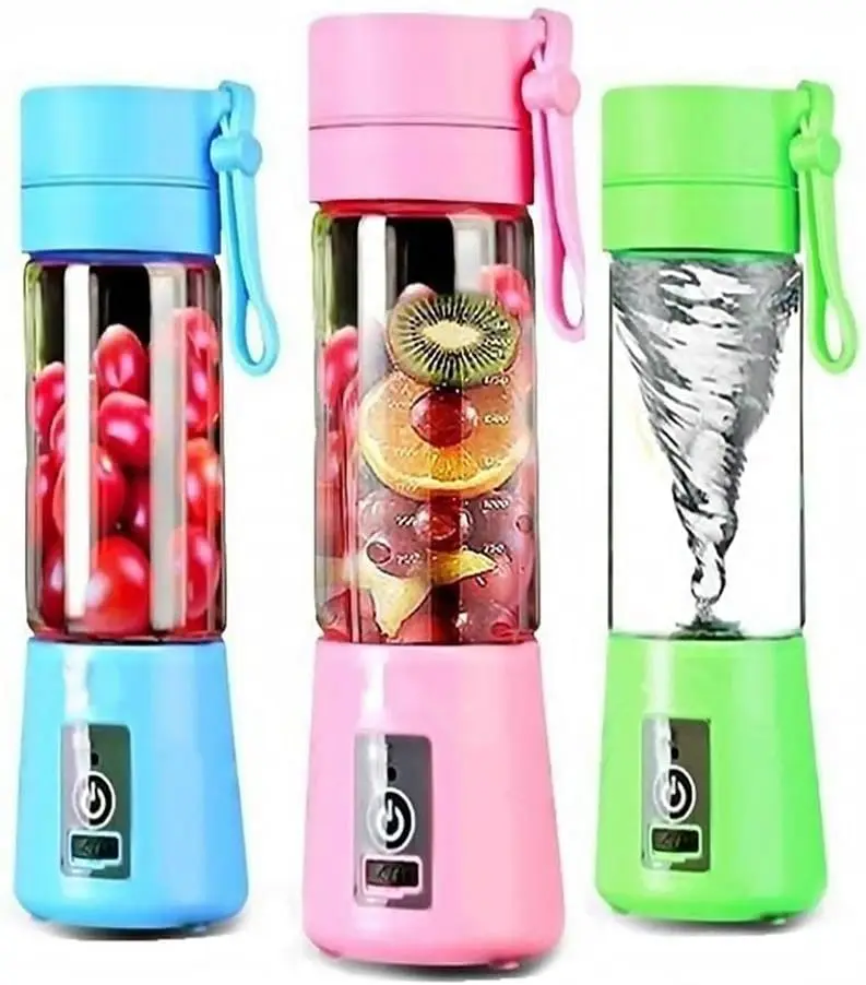 Liquidificador Portatil Mixer Portatil Shake Coqueteleira Eletrica Sem Fio  Squeeze Recarregavel