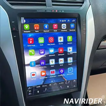 12.1inch Android 14 IPS screen Style Screen For Ford Explorer 2011-2019 CarPlay Wireless Carplay  Auto Head Uint Radio Player 1