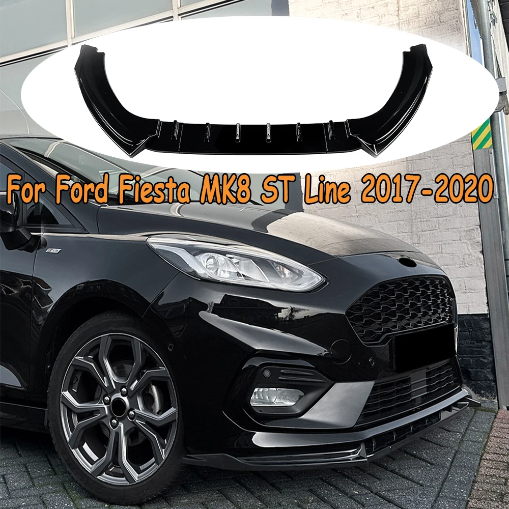Fiesta St Line Ford Puma Front Splitter For Ford Fiesta MK8 ST