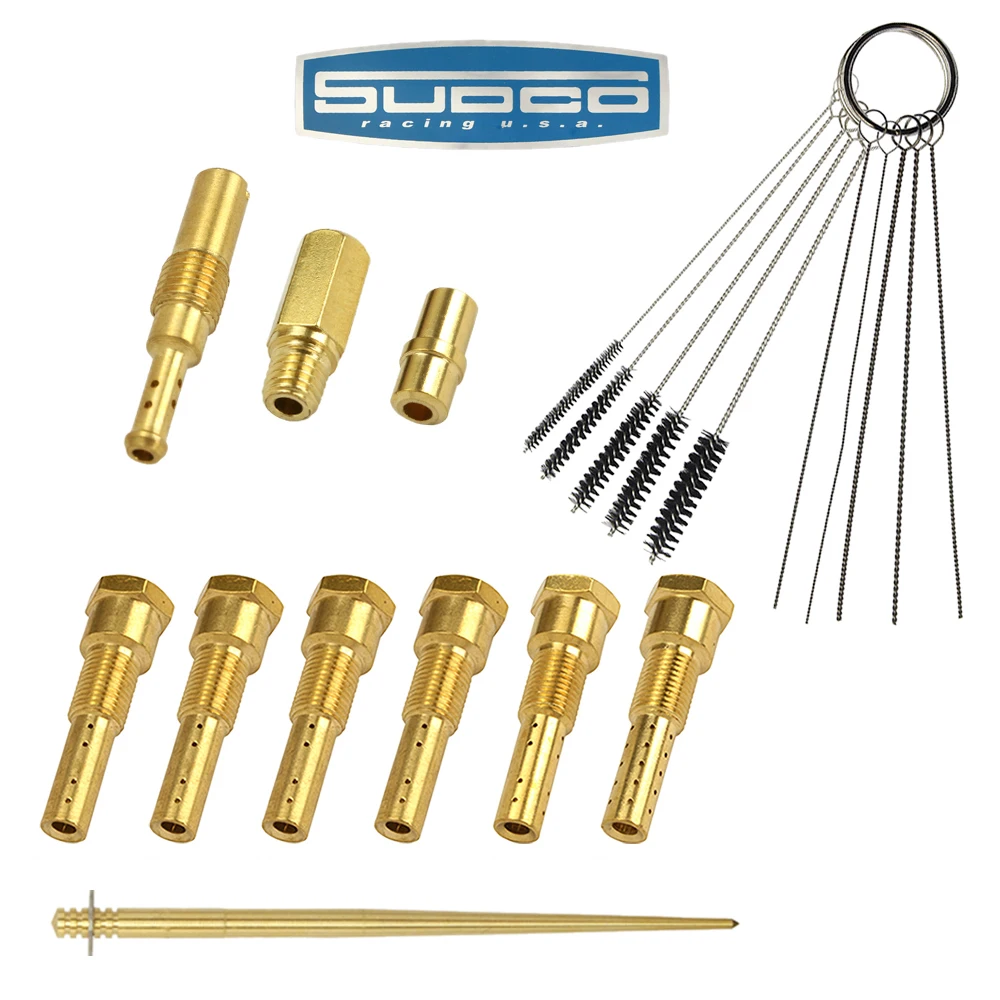 JJH/DGL Pilot Jet Main Jets nozzle sudco nozzle kit PWK Keihin PWL PE OKO koso Carburetor Repair Kit+cleaner kit dirt jet carburetor repair kit
