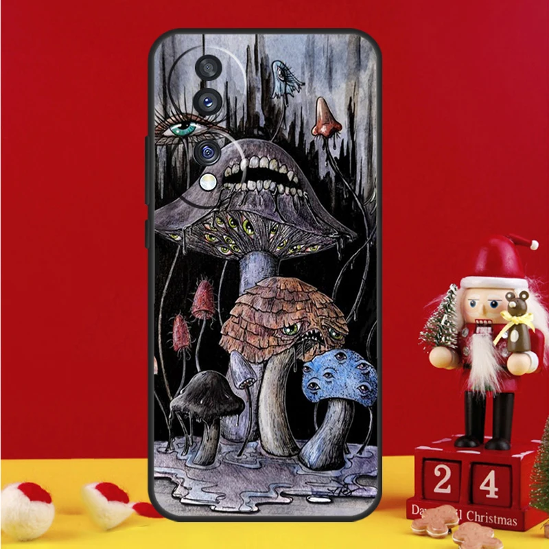 Psychedelic Mushroom Phone Case Cover