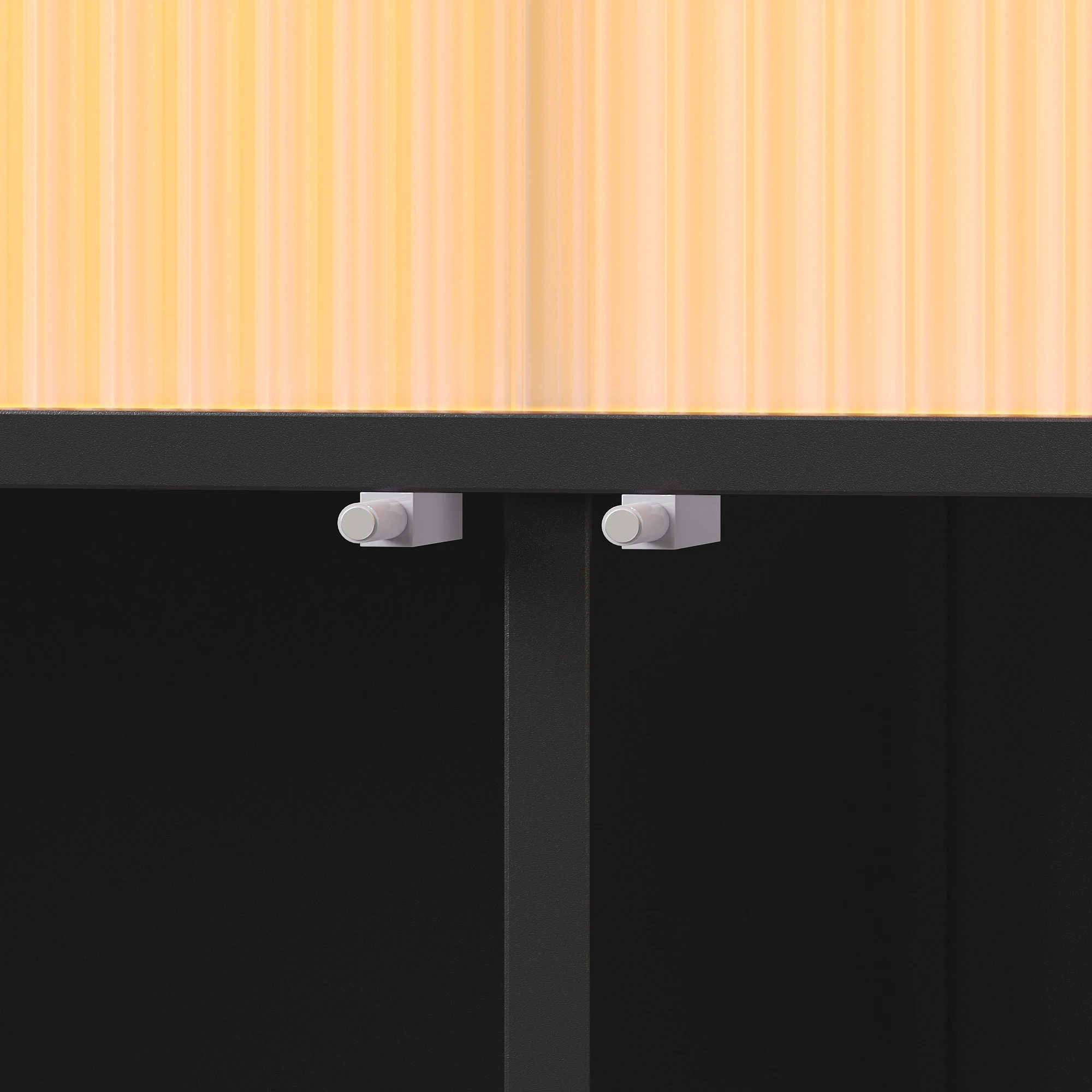 Ausziehbarer Bartisch mit Stauraum (135–205 x 39 x 100 cm), moderner beweglicher Bartisch, Teleskop-Bartisch mit LED-Beleuchtung – Detail 21