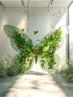 Customize the spring landscape, plant butterflies in green in spring, and decorate the shopping mall window with Meichen device 2