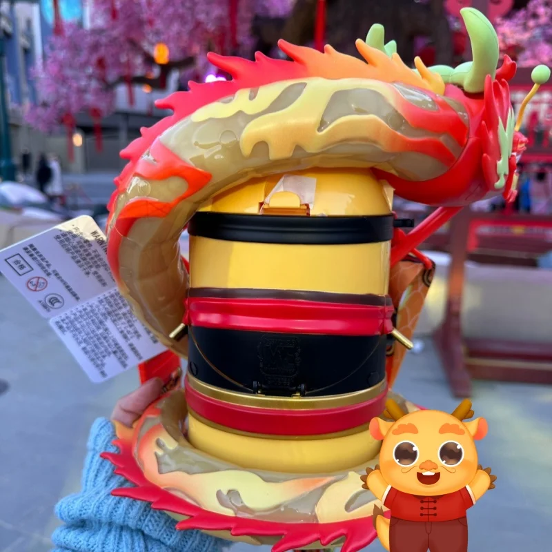 数量限定ドラゴン型ポップコーンバケット ドラゴンxminions