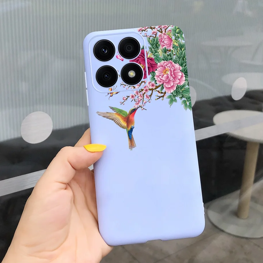 Daisy Flower Soft Silicone Phone Case Cover - Fashionable TPU Design