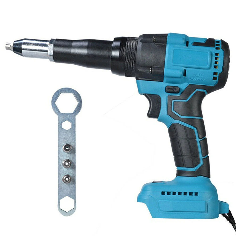 Bürstenlose elektrische Nietpistole, 720 W Nietmutternpistole, Bohrer, kabellose Nietmutternpistole, automatische Niete für Makita 18 V Batteriestifte – Detail 9
