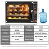 ZC commercial hot air circulation oven 4-layer large-capacity baking cake bread pizza electric oven 3