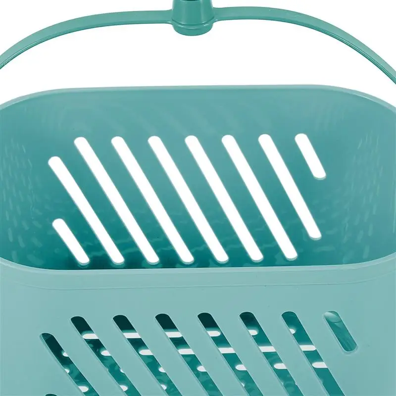 Bathroom Hand Basket Bathroom Hand Basket Portable Shower Organizer Wall Mounted Plastic Hamper 32x21.5x12.5cm