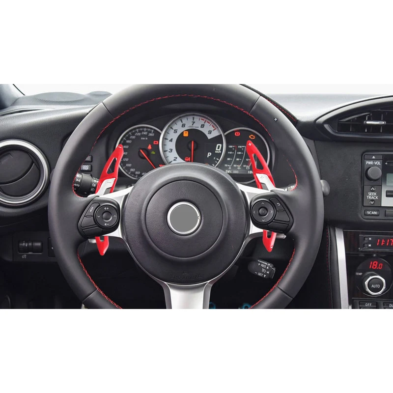 ABS 자동차 핸들 패들 시프터 익스텐션, 스바루 XV BRZ 포레스터 레거시 아웃백 임프레자 WRX GTI GT86 시프트 패들