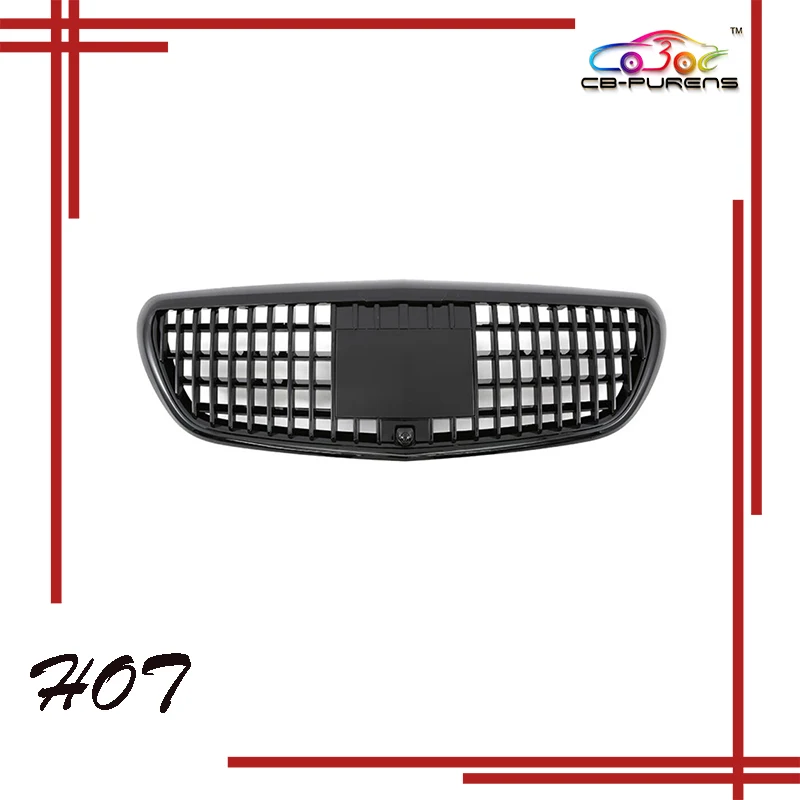 Per Mercedes Benz Classe E W213 Classic Model Grill 17-19 Griglia Da Corsa Paraurti Anteriore Pre-Lifting Con Aspetto Maybach Argento/Nero