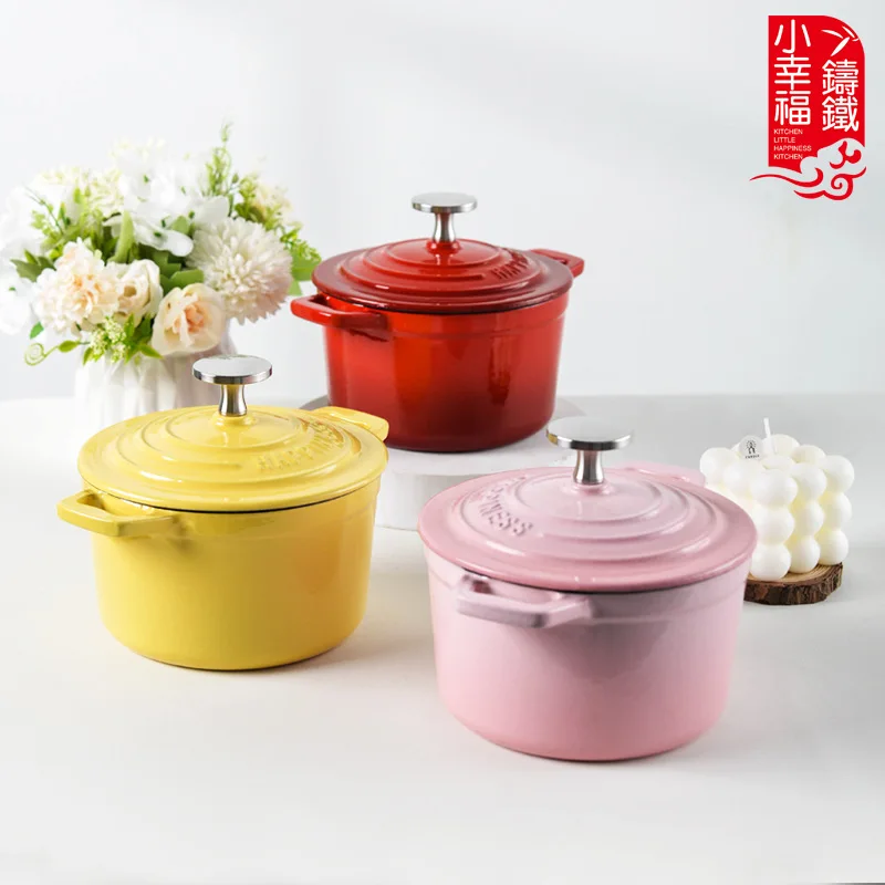 Hausroland New Design Die-casting Non Stick Aluminum Cookware Set Soup Pot  Cooking Pan With Frying Pan - Cookware Sets - AliExpress