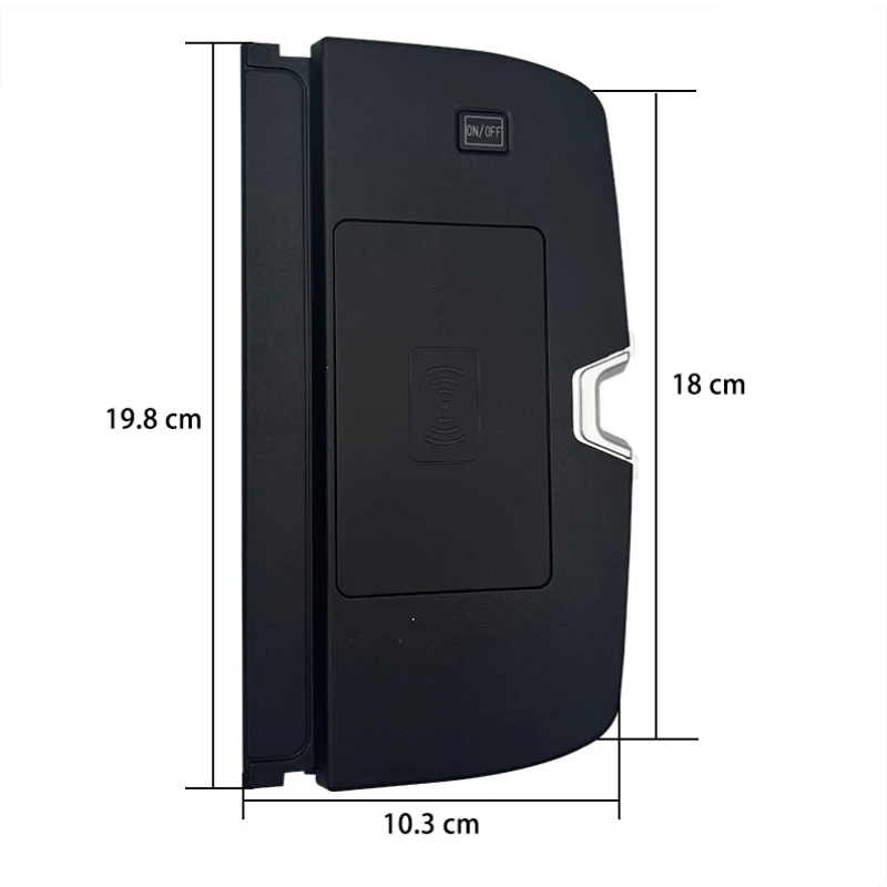 Center Console Wireless Fast Charger Mobile Phone Holder QI 18W Fast Charging Pad for Mercedes Benz S Class W222 C217 A217 detail image 7