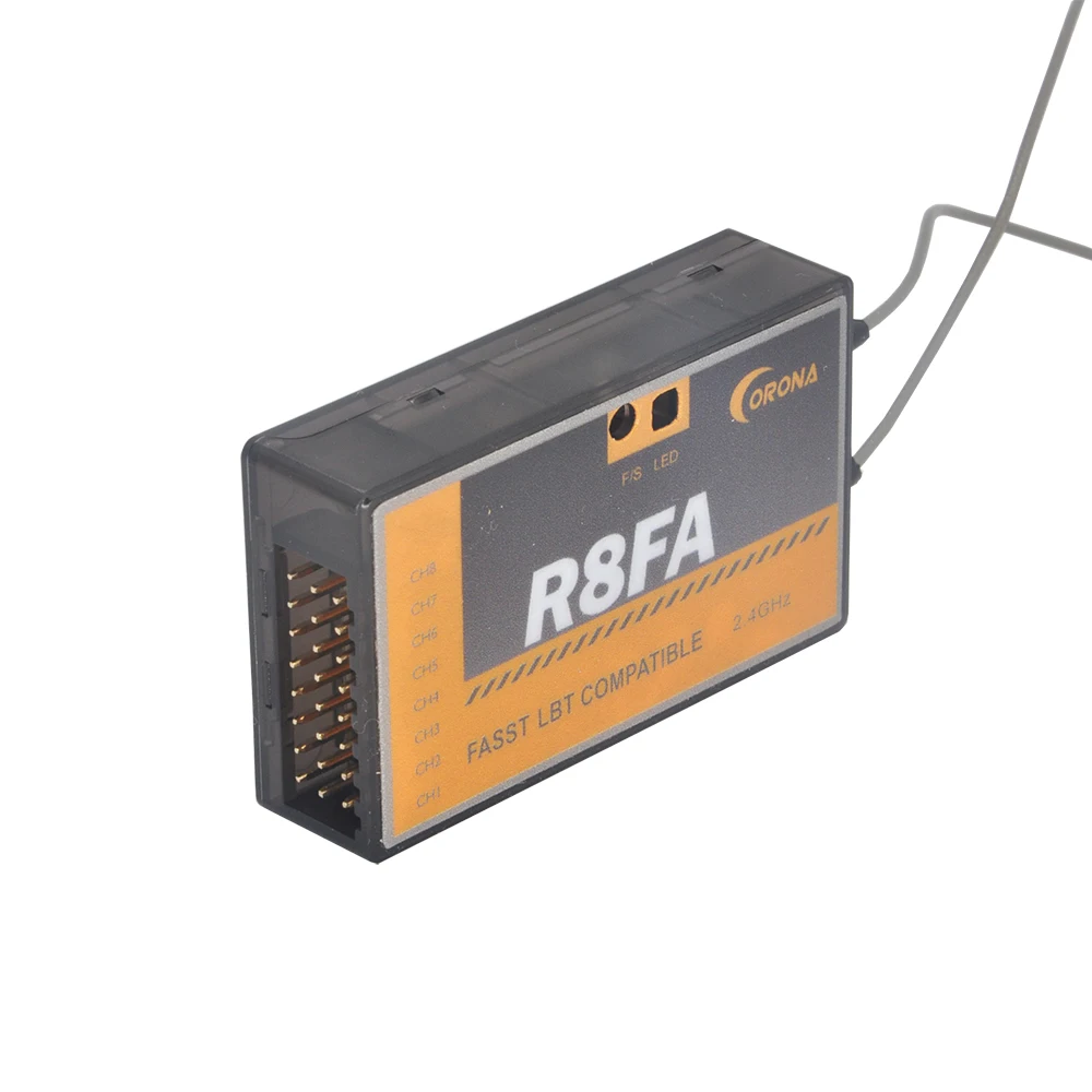 Radiomaster ER6 2.4GHz 6CH ExpressLRS PWM Receiver - 100mW, Voltage Telemetry, For FPV Drones & Airplanes