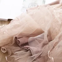 Robe d'automne en Tulle pour filles, faux 2 pièces, manches longues, robes de princesse en peluche, garde au chaud, vêtements de fête pour filles, nouvelle collection 5