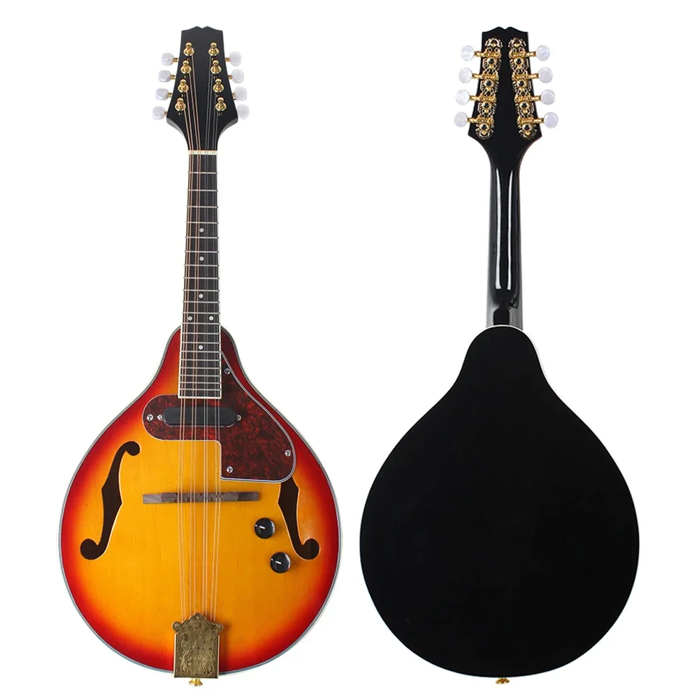 8 String Electric Mandolin Guitar A Style Rosewood Fingerboard Beginners Adults Musical Instrument