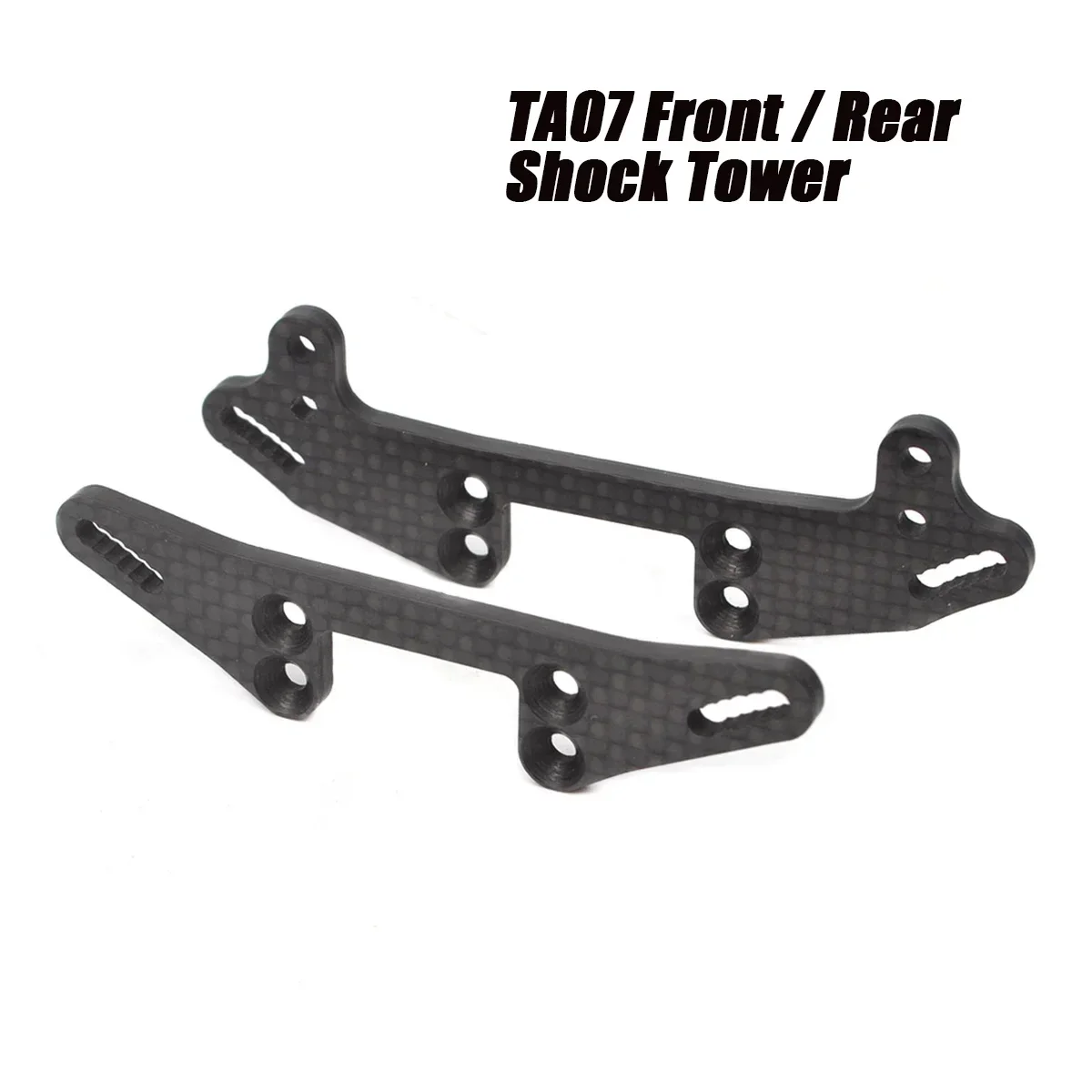 Carbon Front/Rear Shock Tower for Tamiya TT01/TT02/TT02B