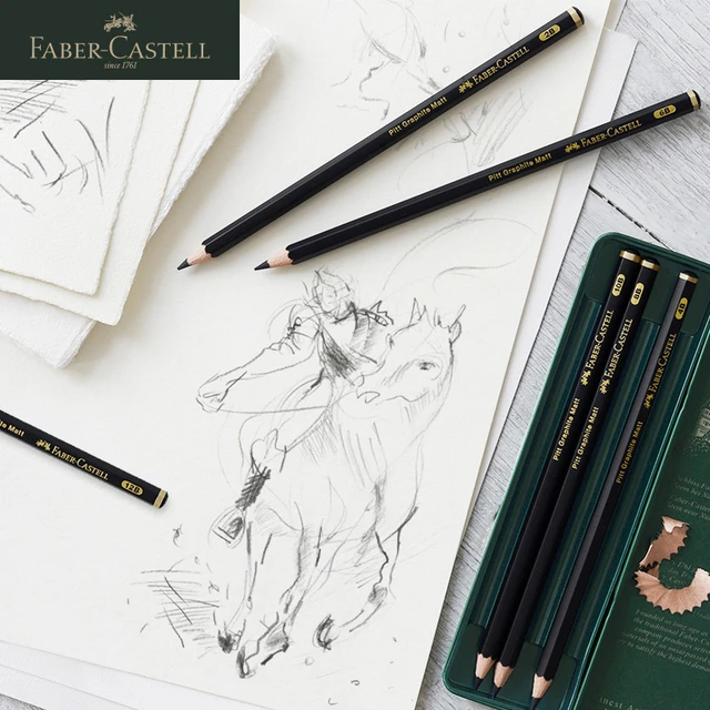 Faber-Castell Matte Sketch Pencil Art Graphite Pencils For