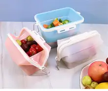 

Reuseable Silicone Fresh-Keeping Sealing Food Container Bags Food Storage Bag Practical Space-Saving Refrigerator Food Organizer