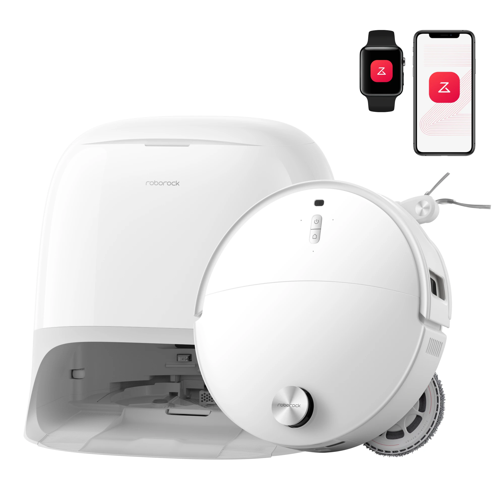 مكنسة روبوت roborock Qrevo Curv 2 Pro وممسحة 25000...