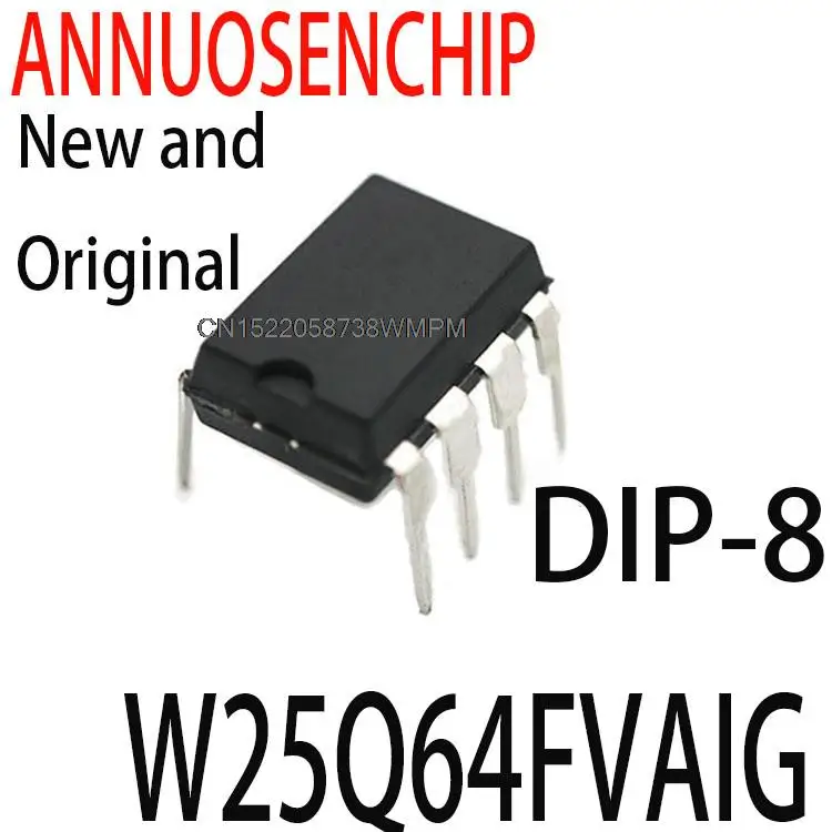 

50 шт. новые и оригинальные DIP-8 W25Q64 DIP 25Q6 4 Бесплатная доставка W25Q64FVAIG