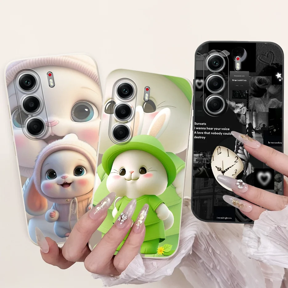 Cute Cartoon Soft TPU Phone Case - Stylish Protective Back Cover Coque