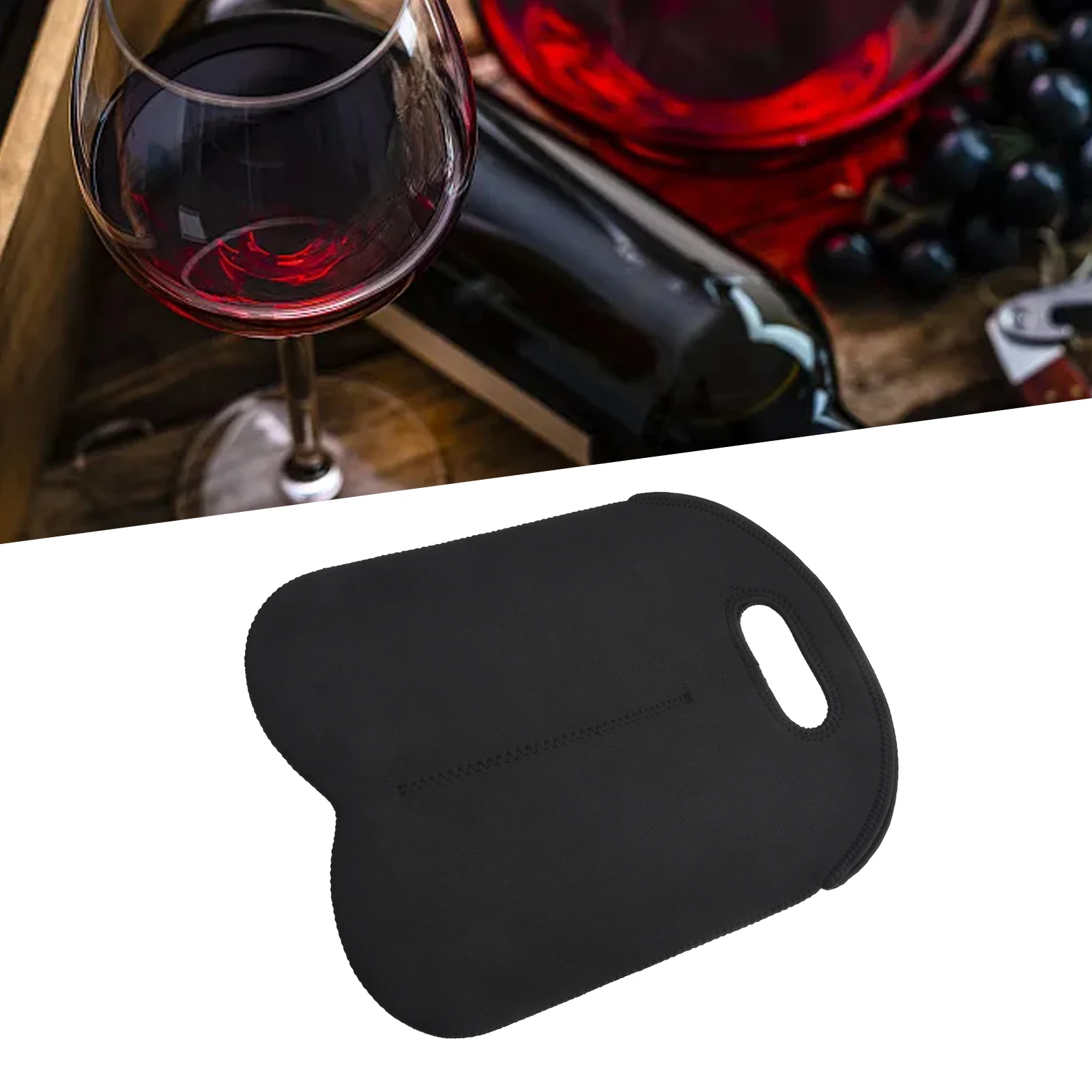 

Carry 2 Bottle Drink/Wine/Beer Insulated Neoprene Bag Tote Carrier Cooler Case Clothes Wardrobe Organizer Lancheira