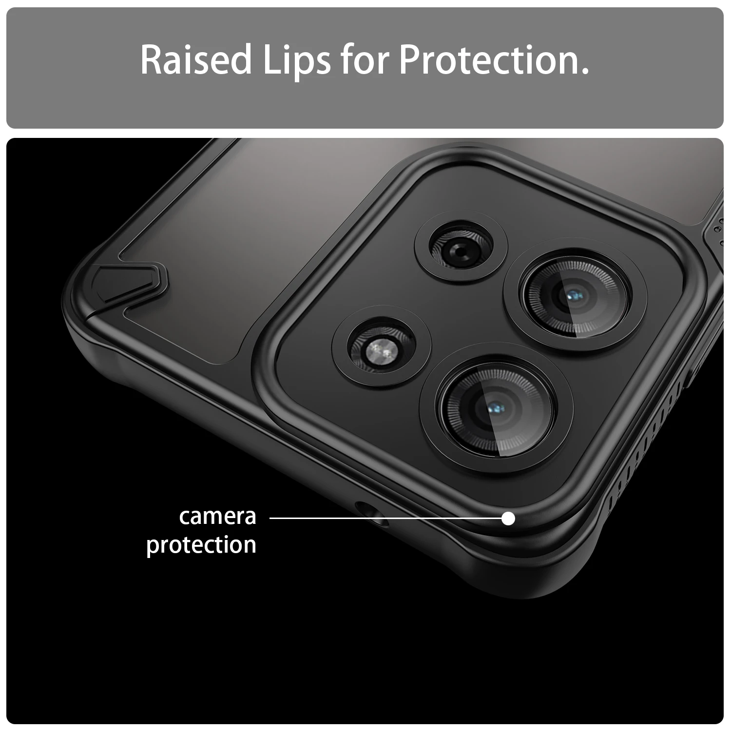 Hybrid Rugged Protective Armor Phone Case - Shockproof Cover