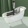 Portable Organizer Box Small Miniature Decoration Bath Tub Box Anti-deform Makeup Holder Anti-slip for Bathroom 4