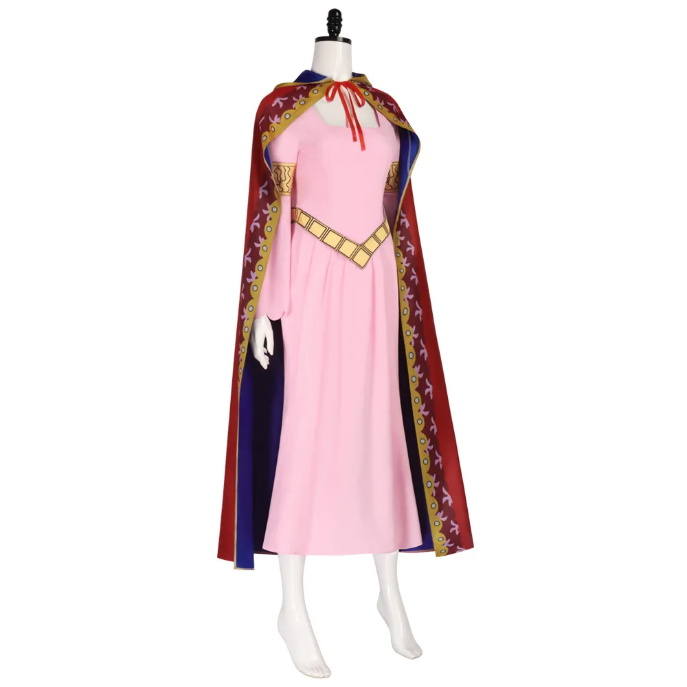 One Piece: Nefertari D. Vivi | Pink Princess Cosplay Costume 20 Pink Princess Cosplay Costume for Women and Girls (Unofficial)