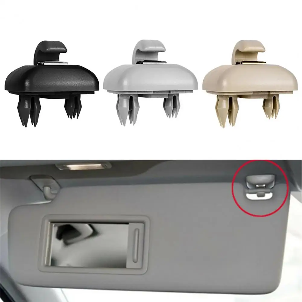 2Pcs For Audi Car Sun Visor Mount  Auto Sunshade Bracket Sun Visor Fastener Clip Holder Bracket For A3 A4L A5 A6L A7 Q5 Q3