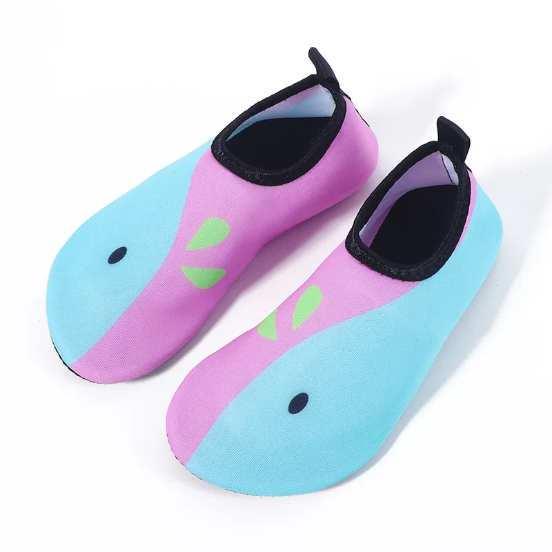 Kids Shoes Baby Outdoor Barefoot Beach Shoes Girls Swim Quick-Dry Slip on Flats Children Water Sport Socks Slipper For 1-9 Years