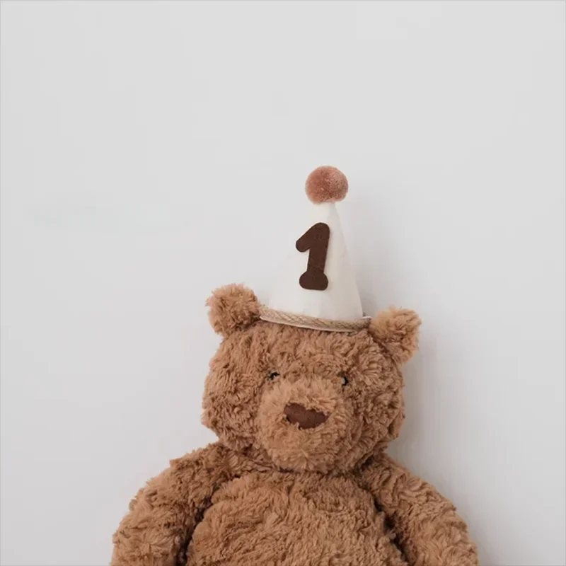 Small Retro Birthday Hat for Boy and Girl, Cone Birthday Hat, 1PC, 1PC, 2 Years, 3 Years, 4 Years, 5 Years, 6 Years, 7 Years