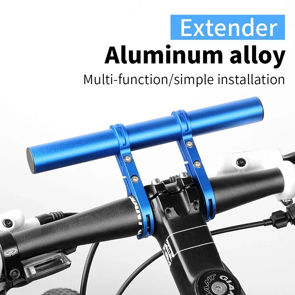 Bike Handlebar Rack Extender 20cm/30cm Bicycle Handlebar Extended Bracket MTB Headlight Mount Extented Bar Road Mountain Parts bicycle accessories bicycle handlebar extender bicycle handlebar extension