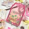 Acrylic card sleeve small card Polaroid card storage display props 6