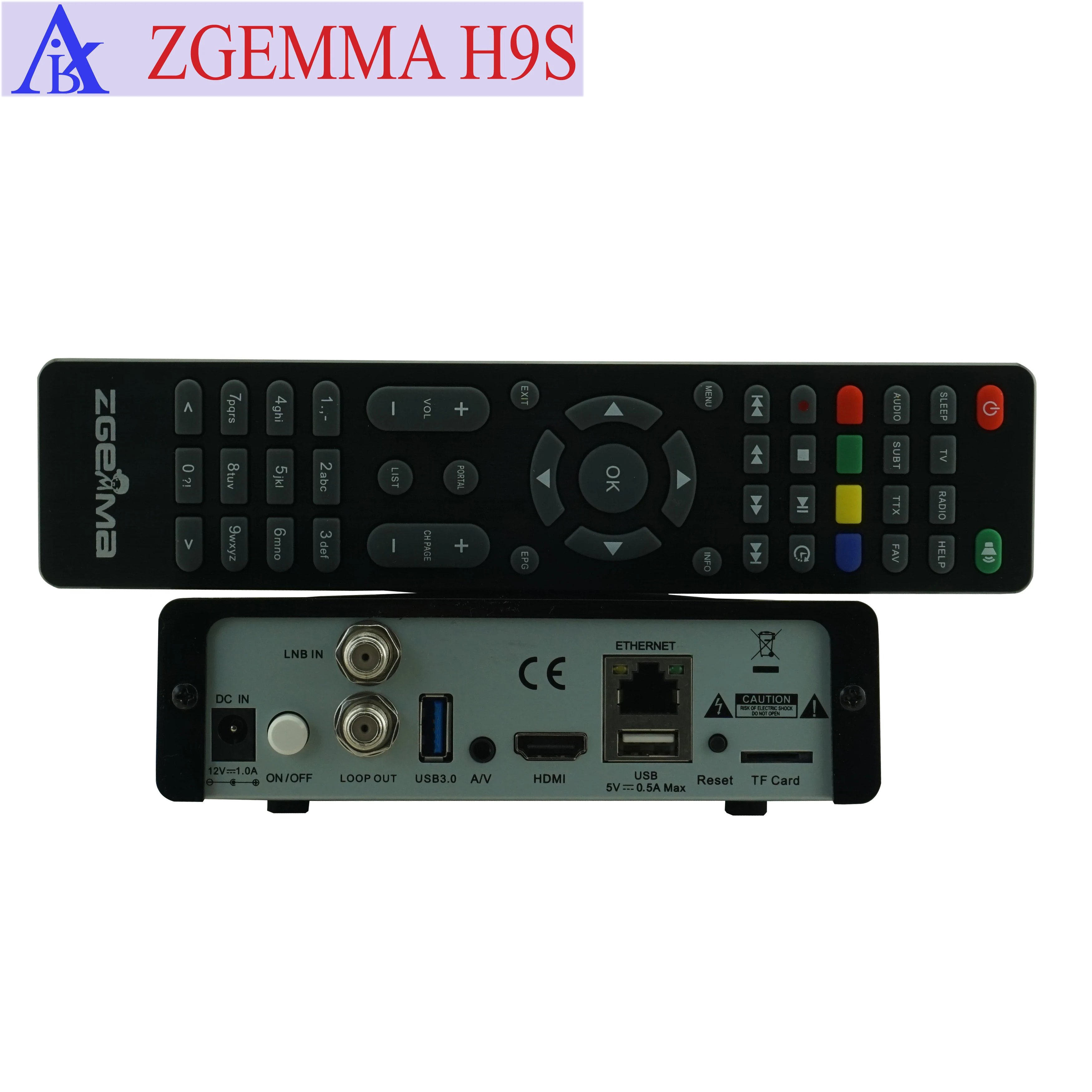 Zgemma H8.2H FULL HD 1080p H.265 HEVC Combo Tuner 1x DVB-S2X + 1x DVB-C/T2  Linux Enigma2 Multi-stream QT Stalker Digital Receiver