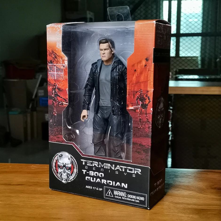Neca Terminator Genisys T-800 Guardian Endoscheletro Figurine Collection Action Figure Model Toy Gift