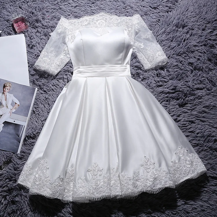 

VOLALO Women Formal Bandage Bodycon Dress Casual Half Sleeve Party Lace Dress Bridesmaid Gown Boho Elegant Vestido 2023 6XL