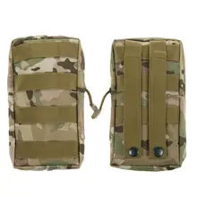 

1Pc Military Camouflage Small Pocket Belt Waist Bag Men Tactical Molle Pouch Outdoor Running Military Pack Travel Camping Bags