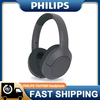 Original Philips TAH7508 Wireless Bluetooth Headset Over-ear Hood Headphones Esports Gaming Hi-Fi with HD Microphone Earphone 1