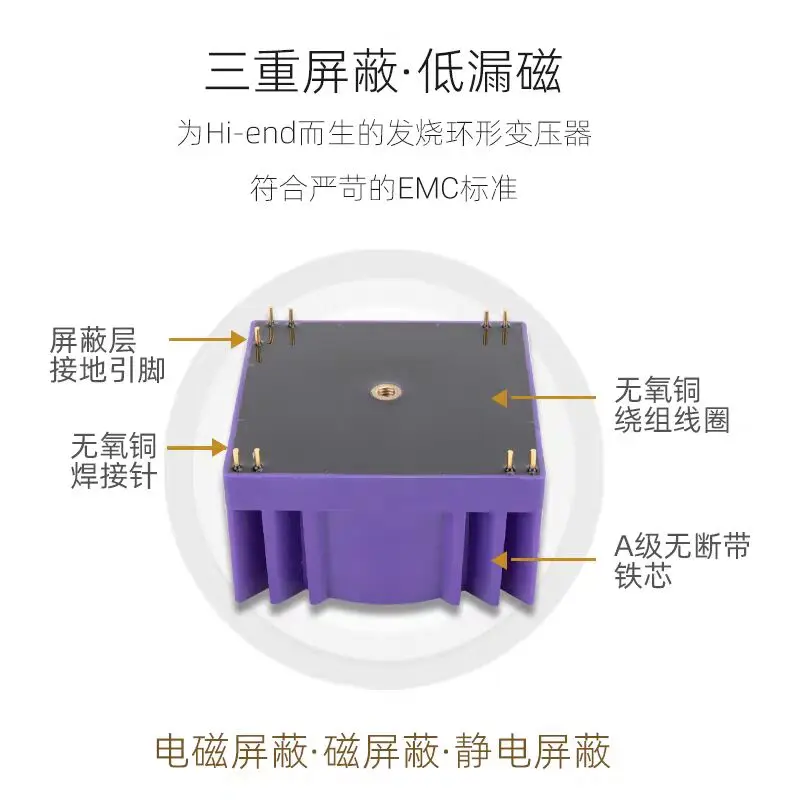 HIFI LHY Audio LPS-A6 Upgraded Linear Power Board Special Filtering Module for Eversolo  A6 Data Broadcast 4